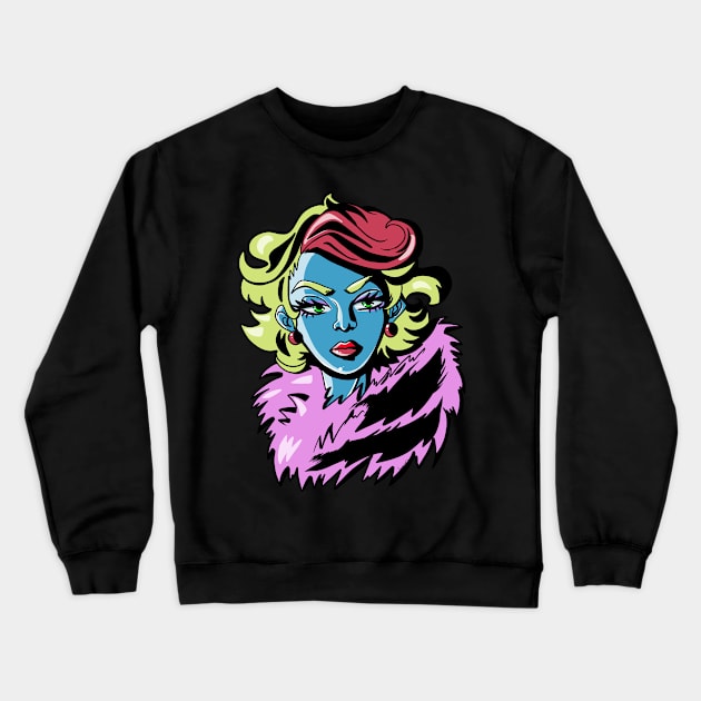 The Alien Look Crewneck Sweatshirt by Juame